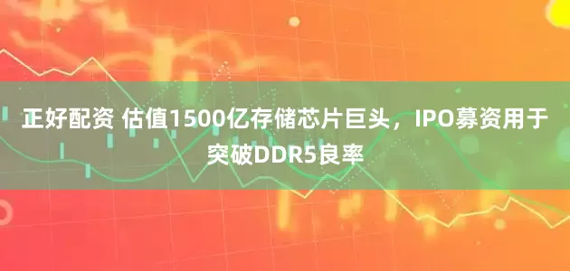 正好配资 估值1500亿存储芯片巨头，IPO募资用于突破DDR5良率
