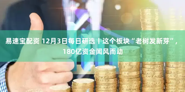 易速宝配资 12月3日每日研选丨这个板块“老树发新芽”, 180亿资金闻风而动